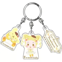 【中古】キーホルダー 3.キュアレモネード×ポムポムプリン 3連アクリルキーホルダー 「Yes! プリキュア5GoGo!×サンリオキャラクターズ」