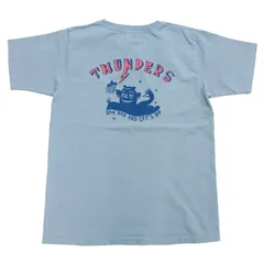 フェローズ 半袖Tシャツ PHERROW'S サンダース・モーターサイクル デーモン Tシャツ 25S-PT13 ダークサックス 