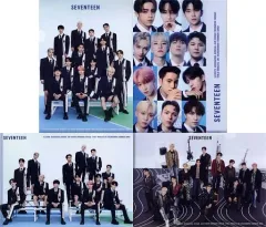 【中古】クリアファイル 全4種セット A4クリアファイル 「SEVENTEEN×ローソン キャンペーン」 対象商品購入特典