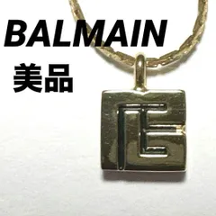 美品　BALMAIN 　バルマン　ネックレス　ペンダント　ゴールド　定番　大人気のサムネイル