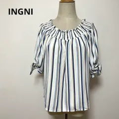 INGNI イング ストライプ 半袖 トップス Mサイズ 薄手