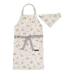 ピンクハウス×キティちゃんコラボ 花柄エプロンとポーチ 未使用品