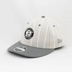 【ニューエラ正規品】ニューエラ NEW ERAⓇ 帽子 LP 9FIFTY NBA 2-Tone ブルックリン・ネッツ ストーン ストームグレーバイザー(商品番号：14109451)