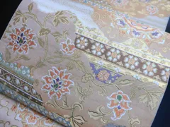 2502-62 袋帯 美品 正絹 着物
