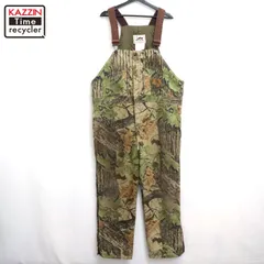 90s USA製 vintage Daxbak リアルツリーカモ 中綿 オーバーオール メンズ XL~サイズ相当 ビッグサイズ オーバーサイズ