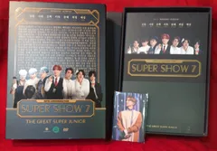 SUPER SHOW 7 SEOUL スパショ7 ソウル DVD トレカ付 希少トレカ付☆SUPER SHOW 7 スパショ 初回限定盤DVD ドンへ