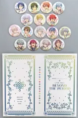 【中古】グッズセット 集合/ロゴ 缶バッジ16個セット＆缶バッジフォルダ 「劇場版 アイドリッシュセブン LIVE 4bit BEYOND THE PERiOD Blu-ray/DVD BOX 特装限定版 アニメイト限定セット」 同梱特典
