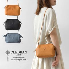 CLEDRAN クレドラン サイエ ワイドボストン スモーキーベージュ 日本製