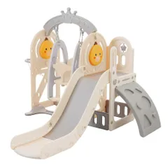 すべり台バスケットゴール付きスクールバス