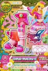 【中古】アイカツDCD 14 06-03[プレミアムレア]：エンジェリージェミニシューズ/星宮いちご