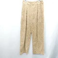 ◇ URBAN RESEARCH DOORS コーデュロイパンツ サイズ38 キャメル レディース E  【1408220055678】