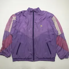 PUMA プーマ ブルゾン ナイロンジャケット  メンズL  パープル