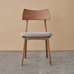 未使用デッドストック アッシュ材 ダイニングチェア ブルー モダン