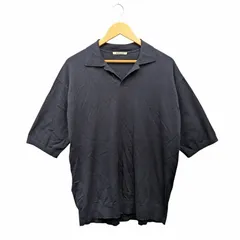 Auralee ネイビー 半袖ポロシャツ 新品タグ付き AURALEE オーラリー ポロシャツ サイズ3 ネイビー - メルカリ
