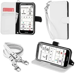 wisers らくらくスマ-トフォン F-52B 対応 手帳型スマホケース (ホ