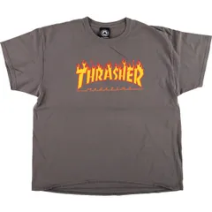 古着 スラッシャー THRASHER サーフ スケートTシャツ メンズXL相当/eaa410158