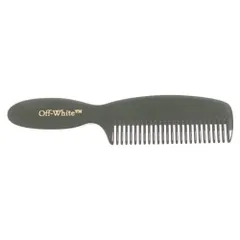 OFF-WHITE (オフホワイト) Bookish HAIR Logo print Comb ロゴ コーム カーキのサムネイル