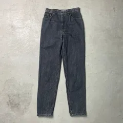 90年代 フランス製 Levi's ユーロリーバイス 726 先染め ブラックデニムパンツ Silver Tab シルバータブ  メンズW31相当 レディース 