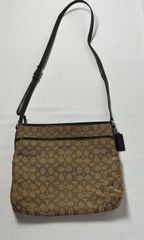COACH ショルダーバッグ シグネチャー ベージュ系 F58285
