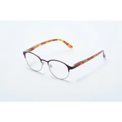 ☆ マットブラウン/デミ ☆ 度数+2.5 ☆ ライブラリースタイル 読書グラス ユニセックス リーディンググラス ブルーカット ユニセックス 読書グラス ケース付き 読書 シニアグラス 老眼鏡 ルーペ眼鏡 メガネ型ルーペ めがね グラス 男性 女性 おしゃれ