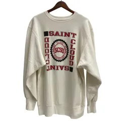 チャンピオン Champion 80's REVERSE WEAVE SAINT CLOUD トリコタグ USA製 カレッジ スウェット ホワイト XXLサイズ 201MT-3962 VB