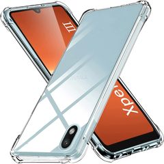 【数量限定】LAYJOY Xperia Ace III ケース 透明ソフトTPU 米軍MIL規格 耐衝撃 カバー『SO-53C/SOG08 対応』 [ 四隅化保護 シリコン 軟性 全透明 全面保護 衝撃吸収] 対応 Xperia Ace III スマホケース