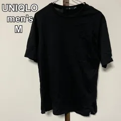 ユニクロ +J ジルサンダー スーピマコットンリラックスフィットクルー Tシャツ  黒　M