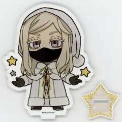 【中古】アクリルスタンド・アクリルパネル 三途春千夜 「東京リベンジャーズ×PRINCESS CAFE POP UP SHOP ホワイトサンタver. ミニキャラアクリルスタンド」