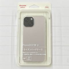 docomo iPhone13mini トライタンハードケース/クリア ASU79448