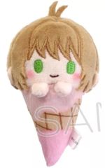 [중고] 봉제인형 마스코트·봉제인형 배지 기노모토 벚꽃 [카드캡터 사쿠라 클리어 카드편 아이스 타피누이]