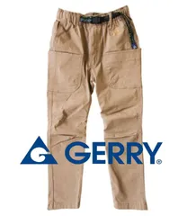 送料無料！GERRY ジェリー ゲリー アウトドア クライミングパンツ ストレッチ 077770 BEIGE