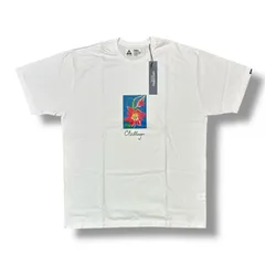 参考上代8580円 未使用品 CHALLENGER 24SS FLOWER TEE フラワーTシャツ 半袖カットソー チャレンジャー CLG-TS 024-003 ホワイト XXL 98047A9