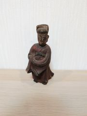 古美術品 人物像 置物 骨董品鉄器 高さ8センチ - メルカリ