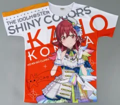 【中古】衣類 小宮果穂 サンセットスカイパッセージver. フルカラーTシャツ オレンジ×ホワイト フリーサイズ 「アイドルマスター シャイニーカラーズ」