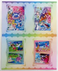 【中古】ポストカード 集合 ポストカードセット 「映画プリキュアオールスターズF」 劇場グッズ