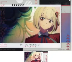 【中古】クリアファイル 錦木千束/制服 A4クリアファイル＆スマホステッカーセット 「一番くじ リコリス・リコイル 2弾」 F賞