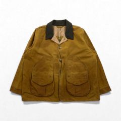 FILSON USA製 TIN CLOTH FIELD HUNTING COAT ハンティングジャケット 2XL ベージュ オイルドコットン  ティンクロス フィールドコート 11010088