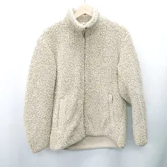 ◇ ⊇ UNIQLO ユニクロ 長袖 パーカー サイズM ベージュ系 レディース E  【1409240003458】