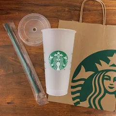 スターバックス　リユーザブル　コールドカップ　海外限定カラー　フロスト　ベンティ