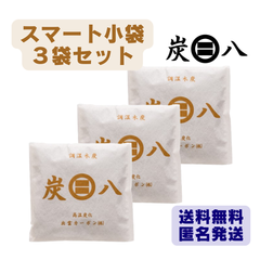 炭八　スマート小袋　３袋セット　出雲カーボン　新品　正規品　除湿剤