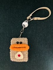 パクパクモンスター　梅おにぎり　カードケース　ハンドメイド