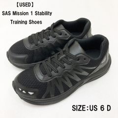 中古 US.Army SAS ''Mission 1 Stability'' Military Trainer アメリカ軍 エスエーエス スニーカー トレーニングシューズ サイズ：US 6 D ブラック