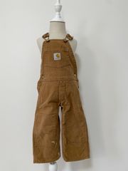 【Size 90】vintage USA製 カーハート オーバーオール ブラウンダック
