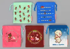 【中古】バッグ 全5種セット 「アルプスの少女ハイジ×モンチッチ ミニきんちゃく」