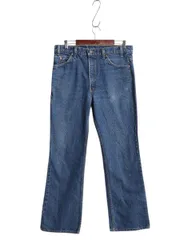 【お得なクーポン配布中!】 90s USA製 リーバイス 517 フレア デニム パンツ 実寸 34 30 / 古着 オールド ジーンズ ジーパン ブーツカット アタリ 5ポケット Gパン 青