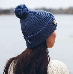 新品）メリノウール100% ビーニー フィンランド製スーパーイエロー アルクトス