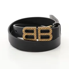Balenciaga BB ロゴ レザーベルト メンズ (BALENCIAGA/ベルト