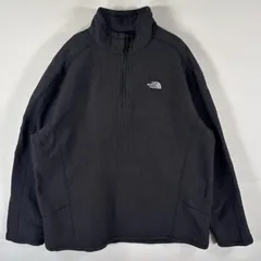 古着 ザ・ノースフェイス THE NORTH FACE フリーストレーナー ハーフジップ 大きいサイズ ライナー XXL  ブラック メンズ