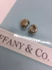 S【磨き済】TIFFANY & CO. ティファニー ビーンズ イヤリング シルバー 銀色 レディース メンズ アクセサリー ブランド