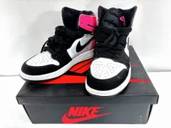 s25t-0087y【中古】NIKE AIR JORDAN 1 RETRO HIGH OG GG　ナイキ　エアジョーダン　レトロハイ　ハイカットスニーカー　ハイカット　スニーカー　バレンタインデー　レディース　22.5cm　881426-009